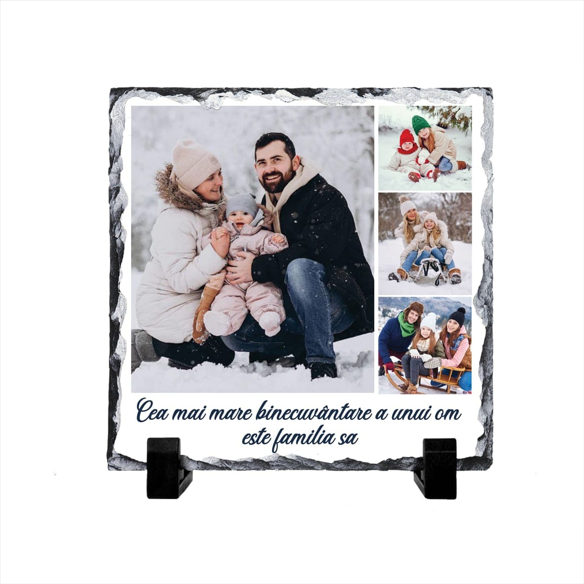 Piatra ardezie patrata personalizata 1