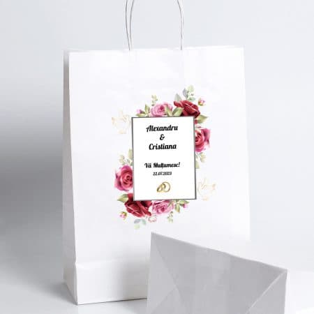 Punga de hartie personalizata 1