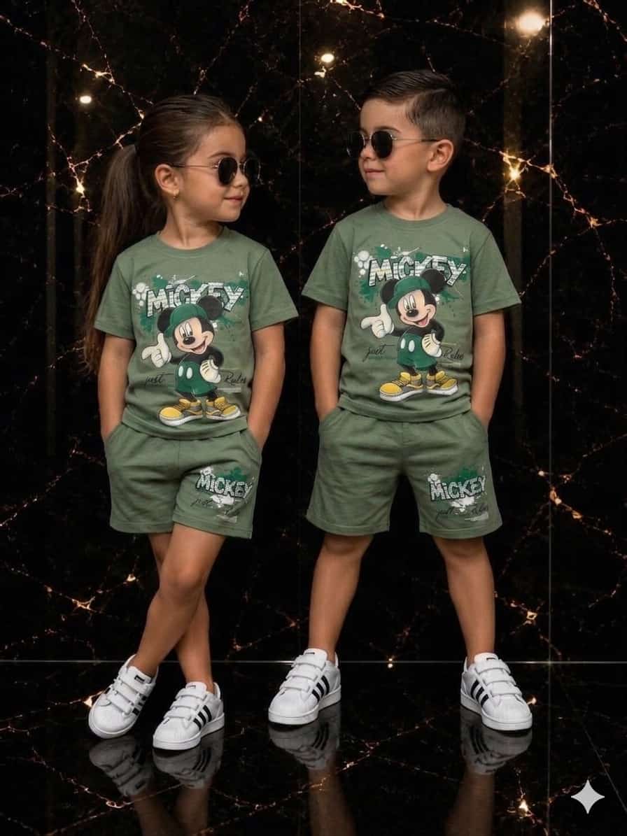 Compleu Mickey Mouse - Verde 1