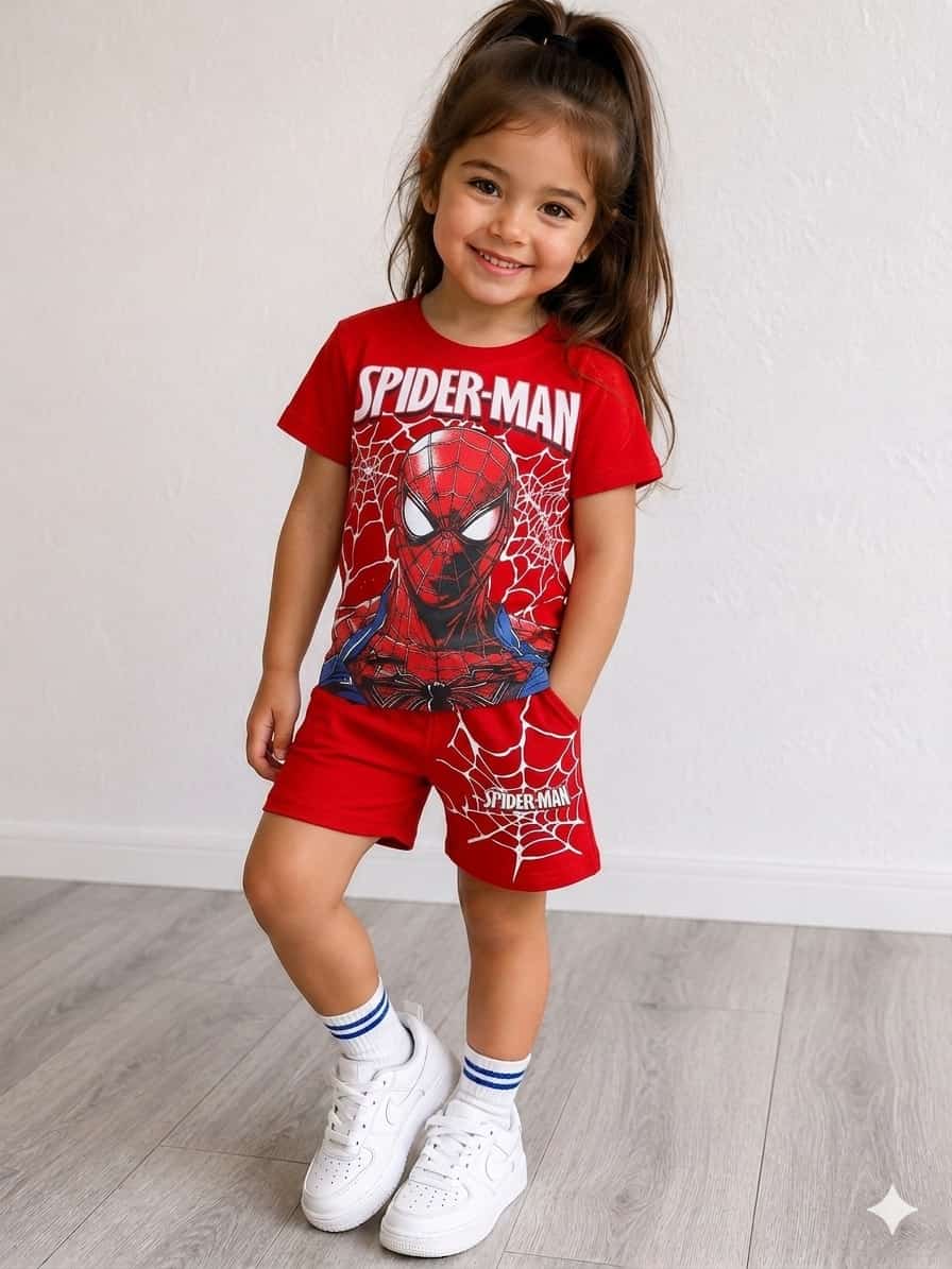 Compleu Spider-Man - Rosu 1